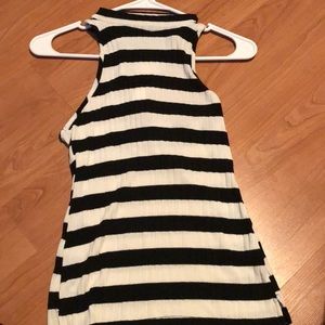 NWT Monteau Striped Tank